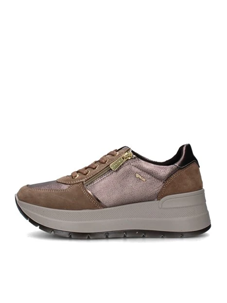 SNEAKERS PLATFORM 8677522 DONNA BEIGE