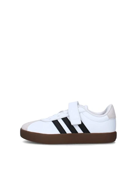 SNEAKERS BASSE ID9155 BAMBINO BIANCO