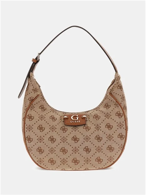 BORSA A SPALLA NEDA HOBO  DONNA BIANCO