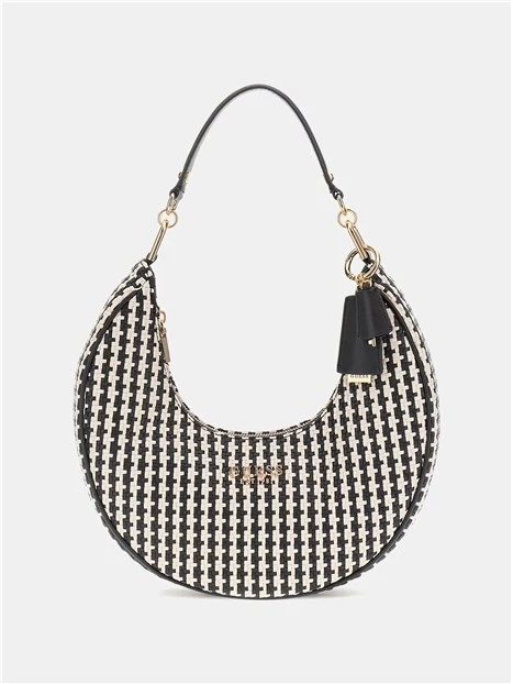 BORSA A SPALLA  MIREMA HOBO SHOULDER BAG DONNA NERO
