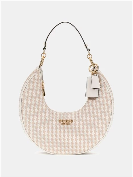 BORSA A SPALLA MIREMA HOBO DONNA BIANCO