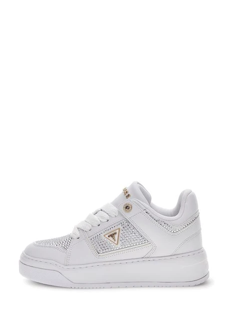 SNEAKERS BASSE FLTDL2LEA12 DONNA BIANCO
