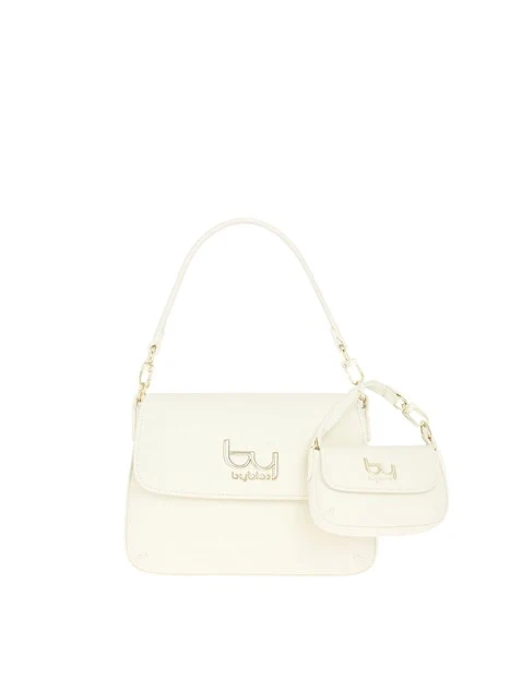 BORSA A SPALLA BYBS46B01 DONNA AVORIO