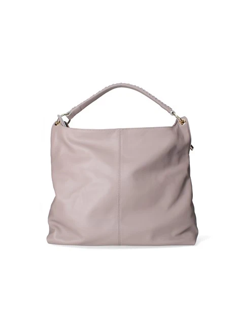 BORSA A SPALLA NH8111 DONNA GRIGIO