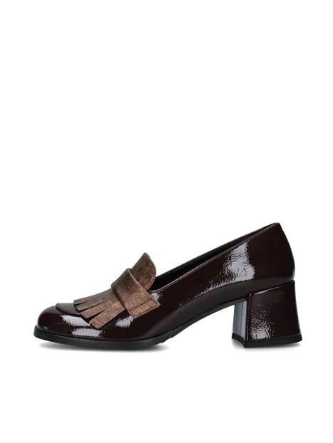 MOCASSINI 244M014 DONNA MARRONE