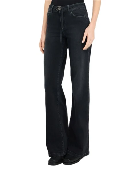 JEANS IN DENIM DI COTONE DONNA BLU
