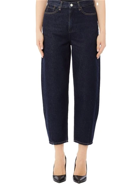 JEANS VITA ALTA DONNA BLU