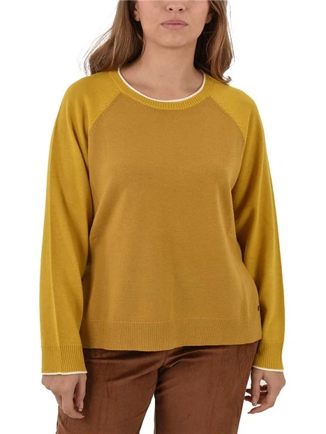 MAGLIA GIROCOLLO PURA LANA SOTTILE DONNA BIANCO