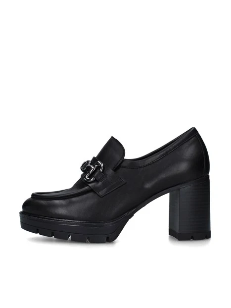 MOCASSINI I411432D DONNA NERO