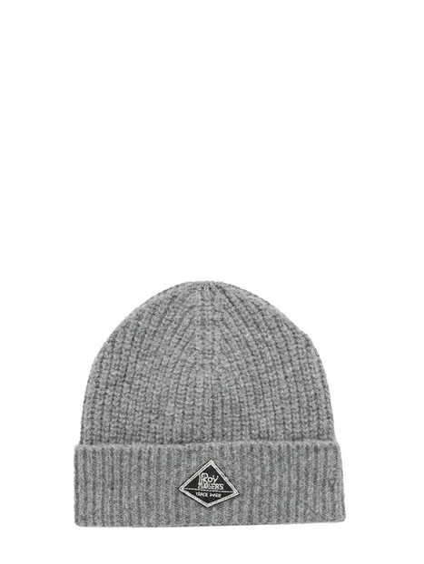CAPPELLO UNISEX IN MAGLIA GRIGIO