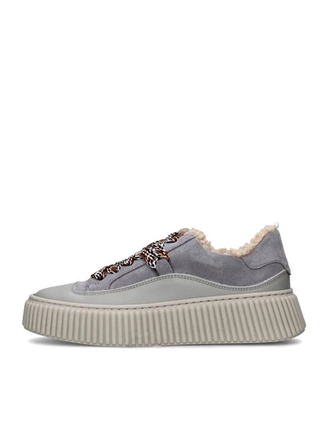 SNEAKERS 8205-PEL-RA DONNA ANTRACITE