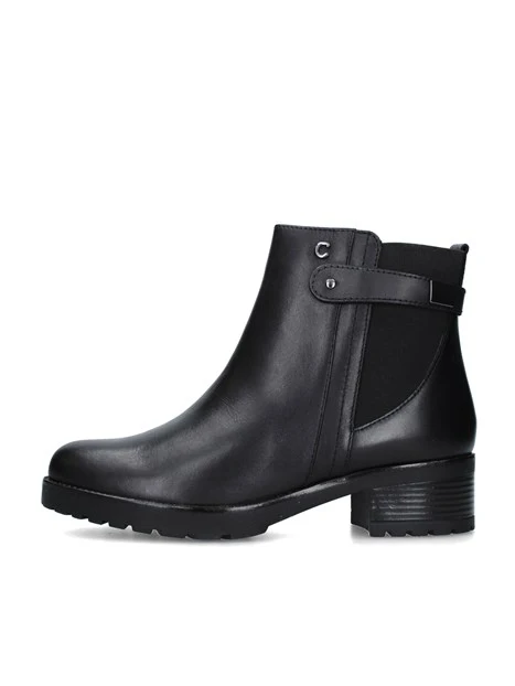 STIVALETTI TACCO BASSO IV15830N DONNA NERO