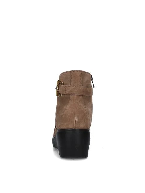ENVAL SOFT D.Dahlia Stivaletti Donna Con Tacco In Pelle - Colore Fango
