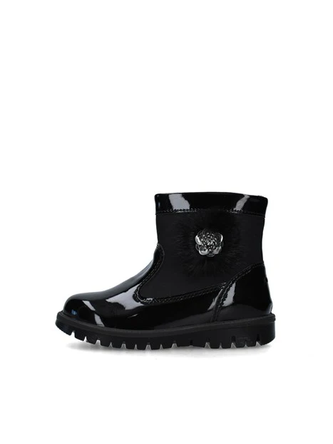 STIVALETTI TACCO BASSO 8850300 BAMBINA NERO