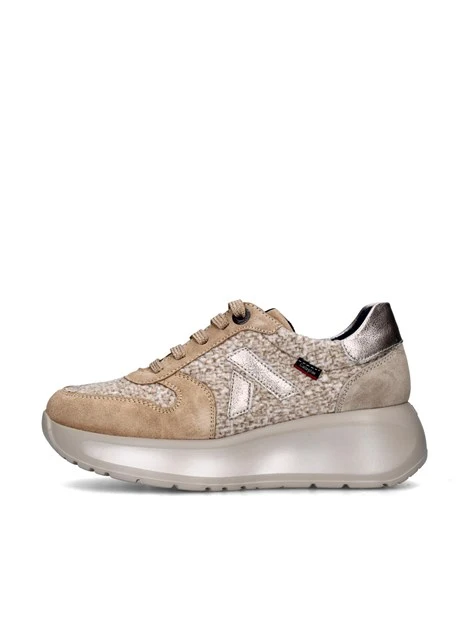 SNEAKERS BASSE 61604 DONNA BEIGE