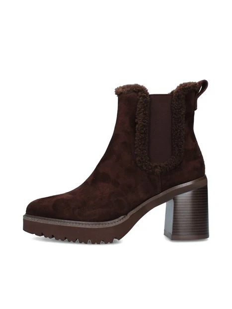 STIVALETTI TACCO ALTO 679969 DONNA MARRONE