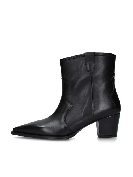 STIVALETTI TACCO ALTO 615 DONNA NERO