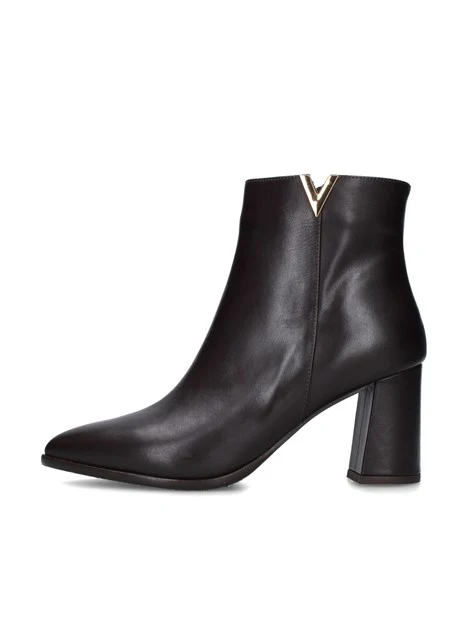 STIVALETTI TACCO ALTO 612 DONNA MARRONE