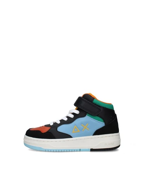 SNEAKERS BASSE BIG BASKET EVO  Z45350K BAMBINO AZZURRO
