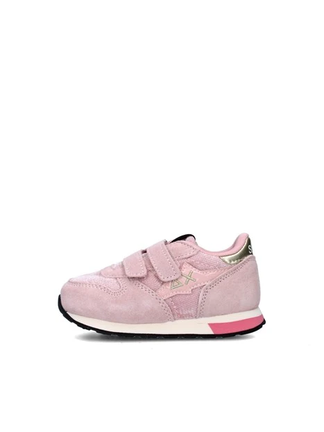 SNEAKERS BASSE STARGIRL VELVET  Z45423F BAMBINA ROSA