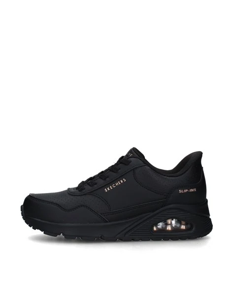SNEAKERS BASSE UNO - BANKSIA LUXE 177118 DONNA NERO