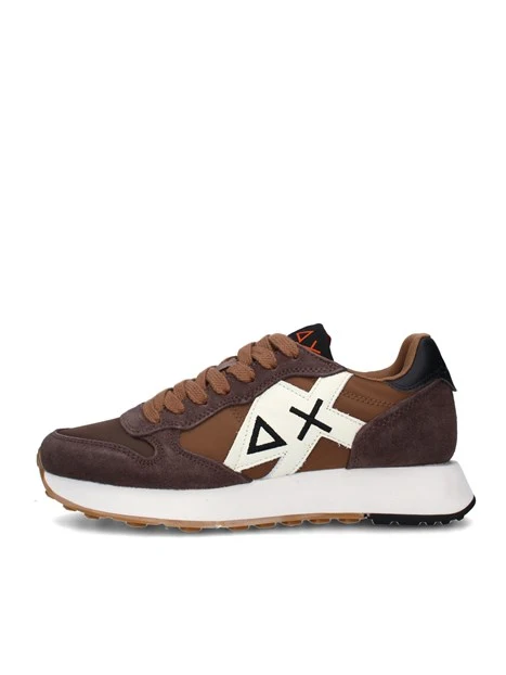 SNEAKERS BASSE JAKI BICOLOR Z45114 UOMO MARRONE