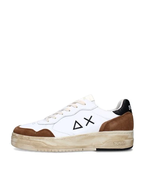 SNEAKERS BASSE BIG BASKET Z45148 UOMO MARRONE