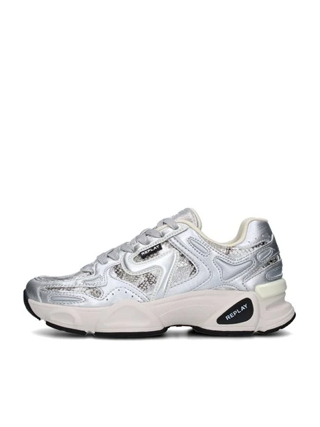 SNEAKERS BASSE RS9N0014S DONNA ARGENTO