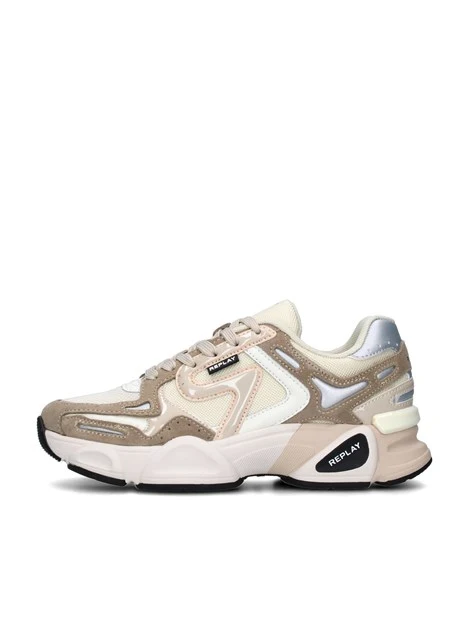 SNEAKERS BASSE RS9N0012T DONNA BEIGE