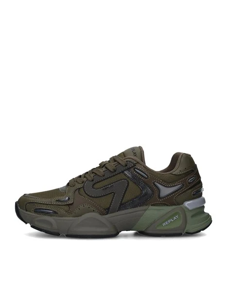 SNEAKERS BASSE RS9M0016T UOMO VERDE