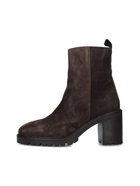 STIVALETTI TACCO ALTO 5222 DONNA MARRONE