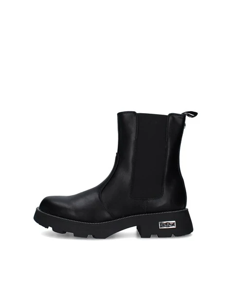 STIVALETTI TACCO BASSO T-362 BAMBINA NERO