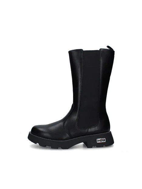 STIVALI TACCO BASSO T-361-W DONNA NERO