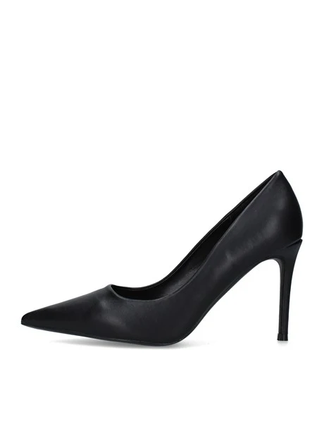 DÉCOLLETÉ A PUNTA CON TACCO A STILETTO DONNA NERO