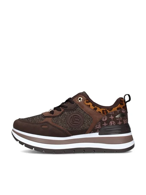 SNEAKERS BASSE 9238 DONNA MARRONE