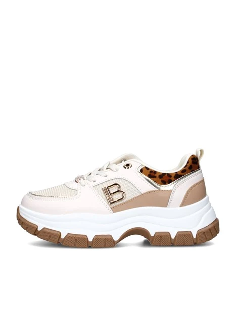 SNEAKERS BASSE 9218 DONNA BEIGE