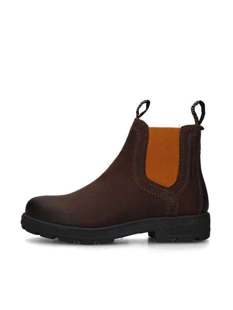 STIVALETTI TACCO BASSO JL52500A DONNA MARRONE