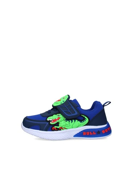 SNEAKERS BASSE VELOCIRAPTOR BAMBINO BLU