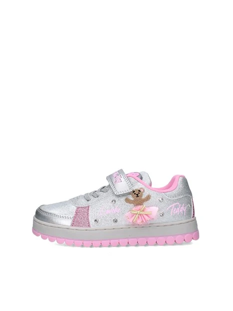 SNEAKERS BASSE MILLE STELLE BAMBINA ARGENTO