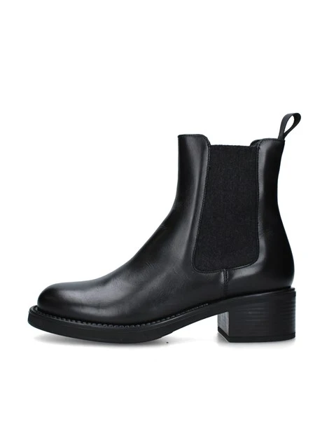 STIVALETTI TACCO BASSO 82L5 DONNA NERO