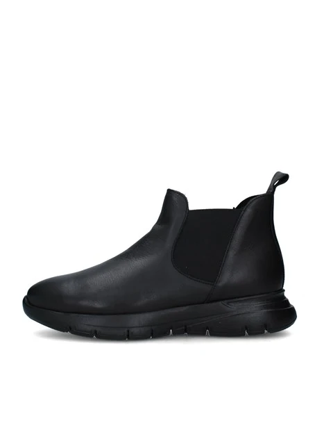STIVALETTI TACCO BASSO 43L4 DONNA NERO