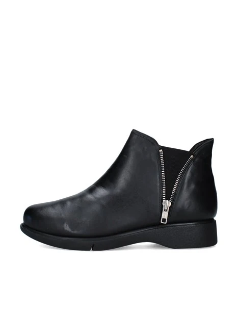STIVALETTI TACCO BASSO 53L2 DONNA NERO