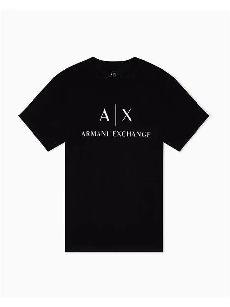 T-SHIRT MANICA CORTA 8NZTCJZ8H4Z CON LOGO UOMO NERO