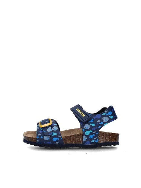 SANDALI BASSI B922QA00004 CHALKI BAMBINO BLU
