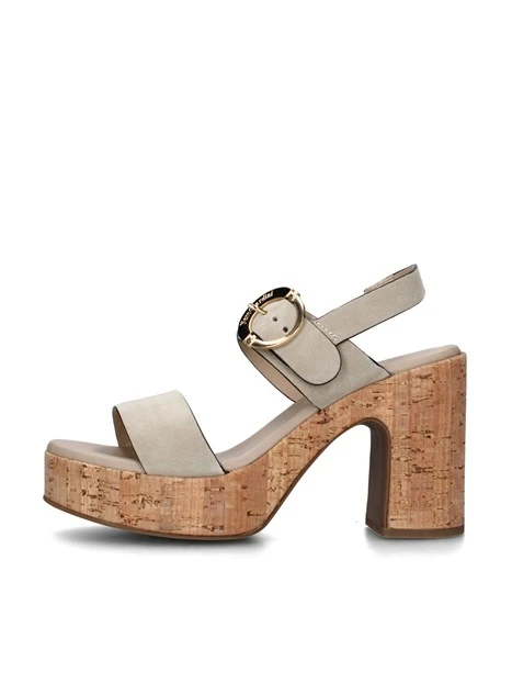 SANDALI TACCO ALTO E410390D DONNA AVORIO
