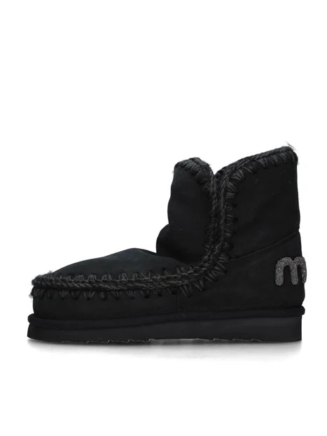 STIVALETTI TACCO BASSO FW101050A DONNA NERO