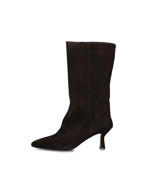 STIVALI TACCO ALTO BOOTS/RT DONNA MARRONE