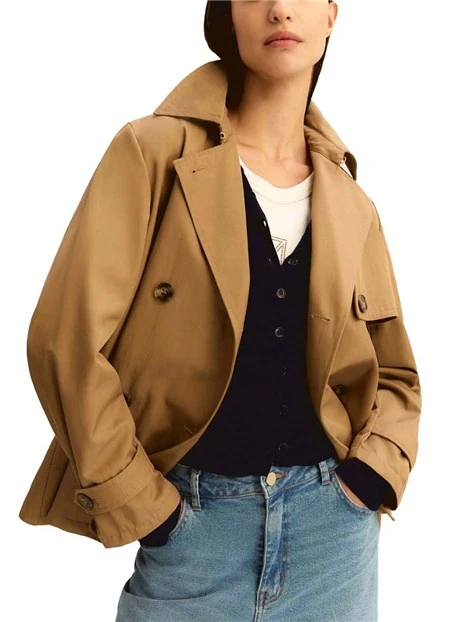 GIACCA IMPERMEABILE ANTIGOCCIA DONNA TORTORA