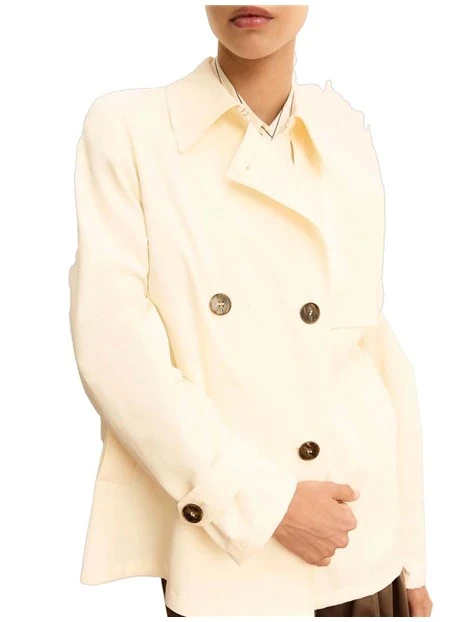 GIACCA IMPERMEABILE ANTIGOCCIA DONNA BIANCO