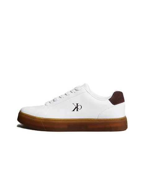 SNEAKERS BASSE YM0YM01435 UOMO BIANCO